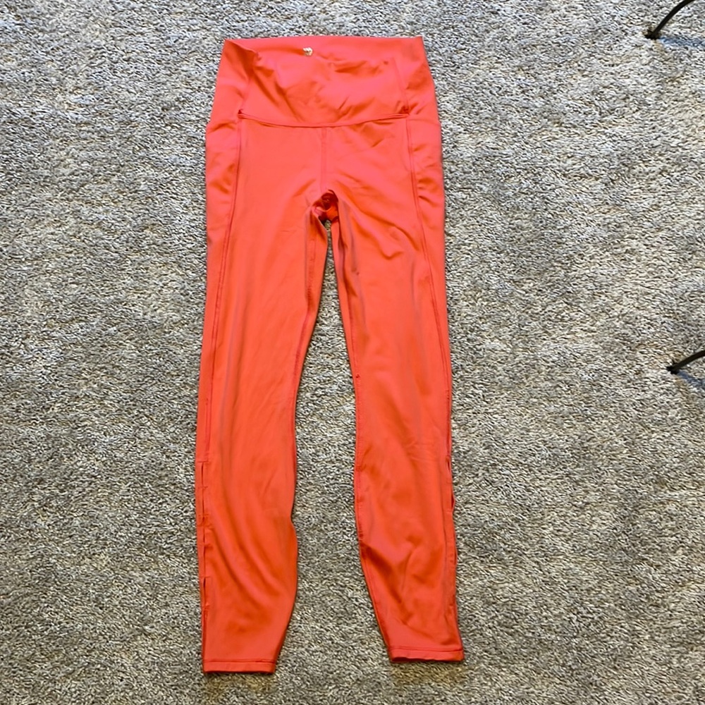 Pink leggings. Work once!